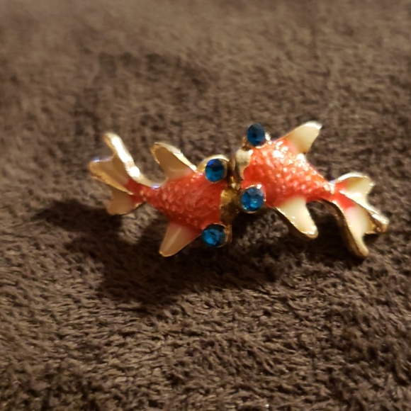 🧡Goldfish Earrings 🧡 - Picture 1 of 4